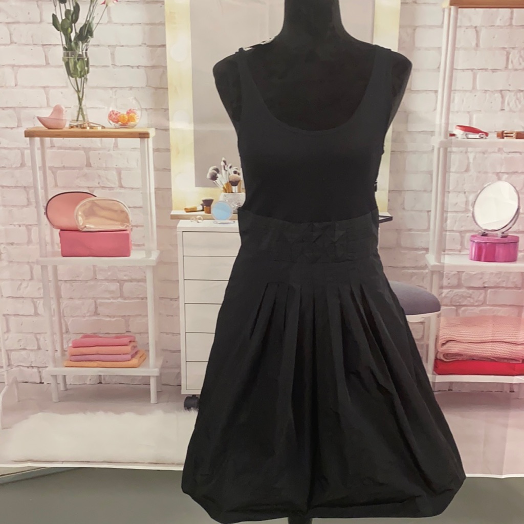 Bcbg Black Tank Dress Size 10